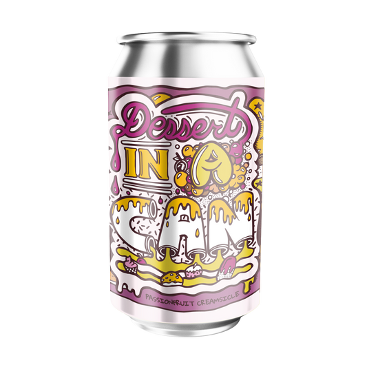 Passion Fruit Creamsicle - 10.5% Dessert in a Can