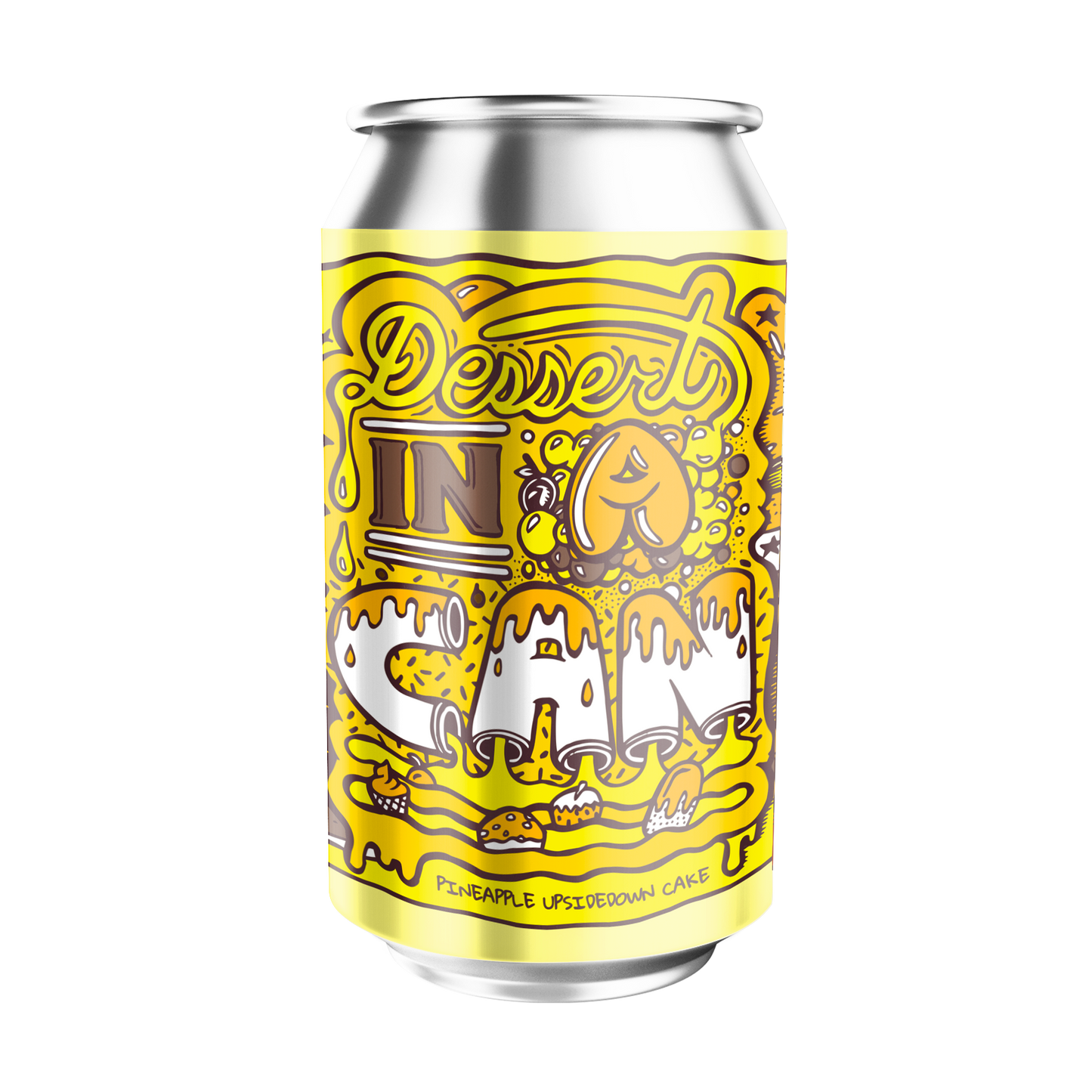 Pineapple Upside Down Cake - 10.5% Dessert in a Can